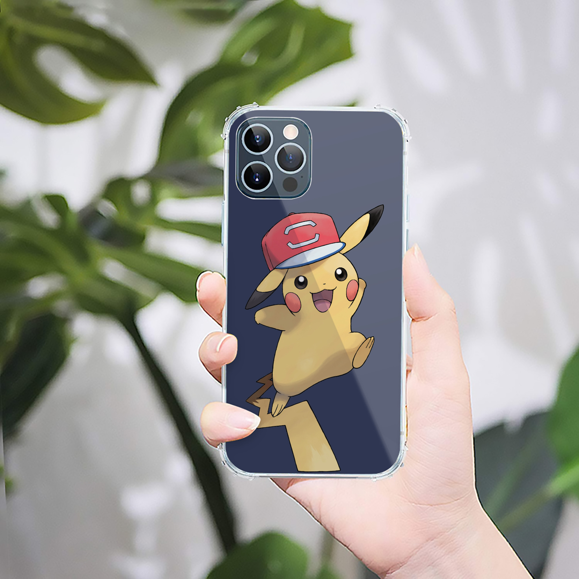 （画像用） ポケットモンスター Pokémon 【iPhone 12シリーズ対応】透明スマホケース（クリアソフトケース）
